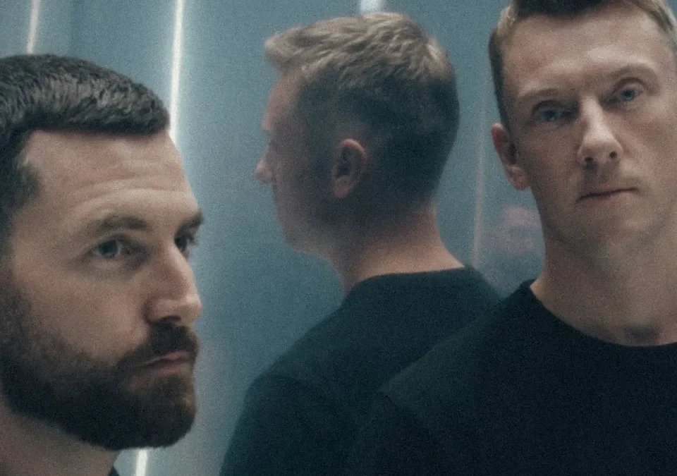 Matt McBriar y Andy Ferguson, de BICEP, en una foto de promoción