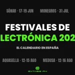 Calendario de festivales de música electrónica 2027 en España de Extasis FM