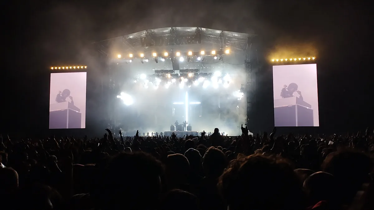 Concierto de Justice en el festival We Love Green de 2024