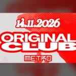 Cartel de Original Club en METRO DANCE CLUB, 14 de noviembre de 2026