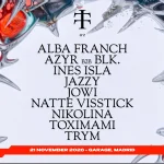 Cartel oficial de Teletech Madrid con su line-up